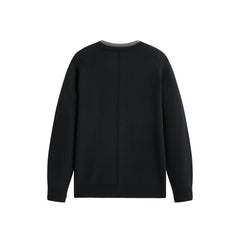 Men's Layered-Look Henley Knit Sweater