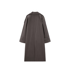 Women's Oversized Double-Breasted Trench Coat
