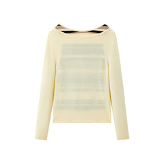 Women's Striped Tank and Knit Top Set