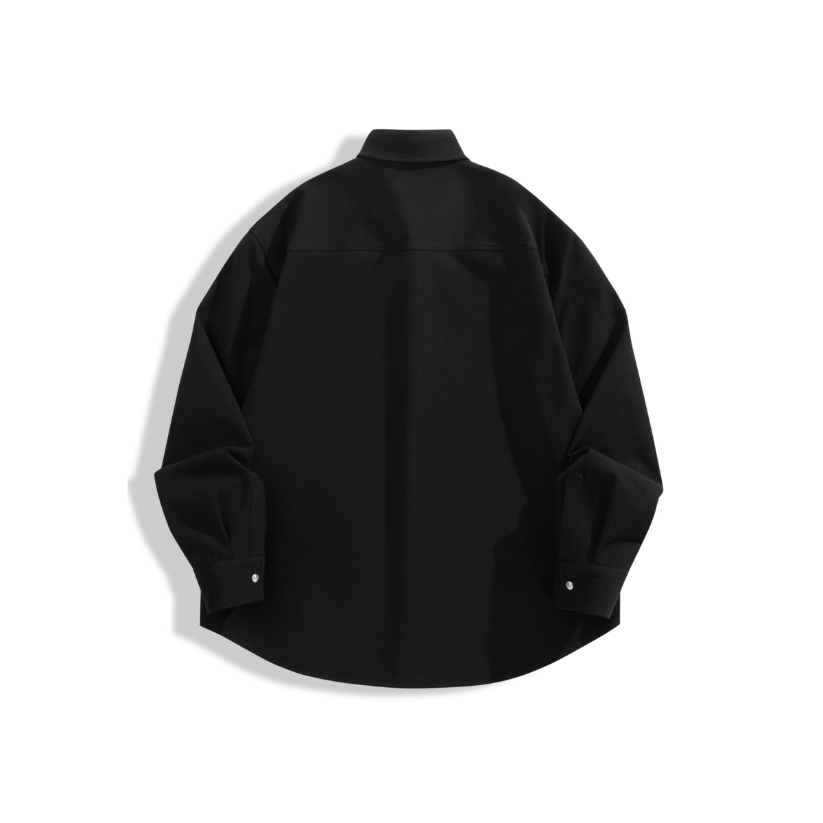 Men's Crinkled Texture Structured Shirt