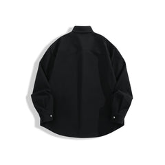 Men's Crinkled Texture Structured Shirt