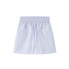 Women's High-Waist Wide-Leg Sports Shorts