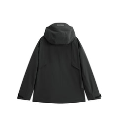 Men's Outdoor Contrast Hooded Jacket