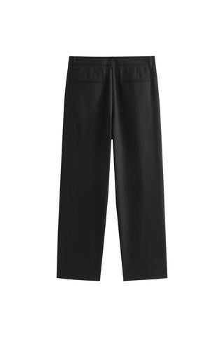 Peacebird Men *US Final Sale* Men's Straight-Leg Textured Suit Pants