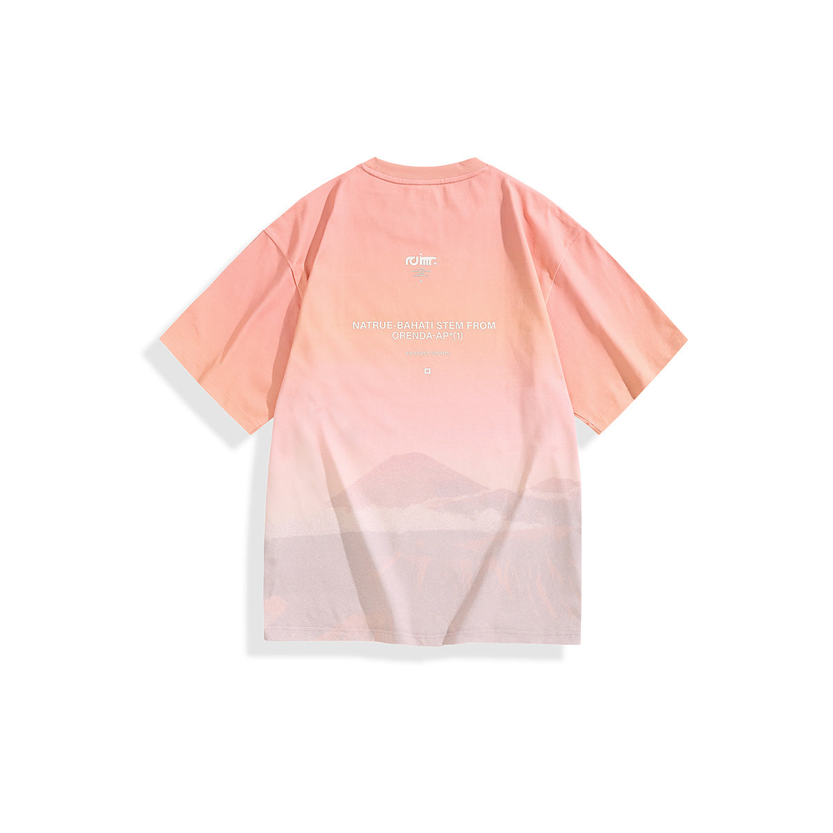 Men's Gradient Printed Street T-shirt