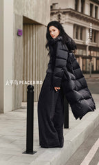 Women's Extra-Long Thermal Goose Down Coat