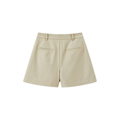Women's High-Waisted Pleated A-Line Mini Skort