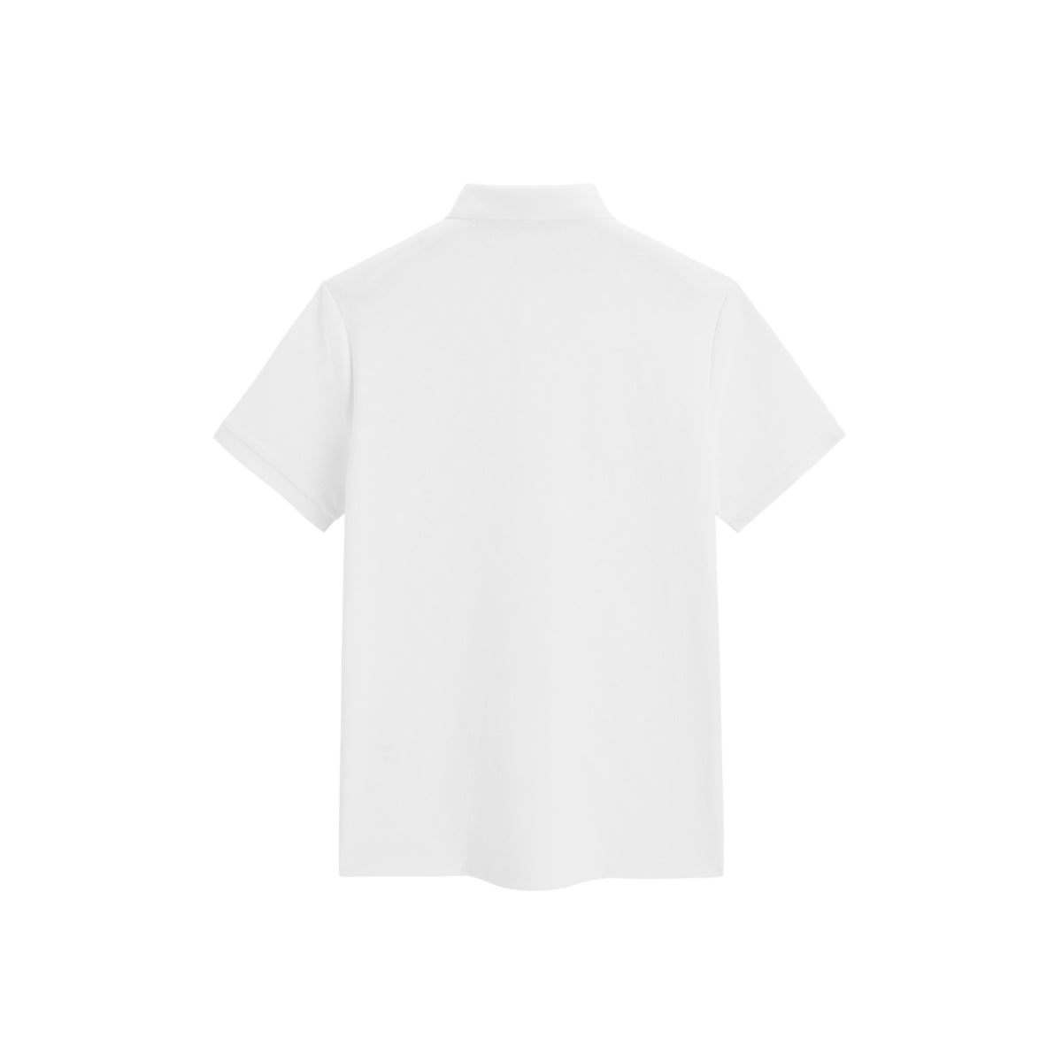 Men's Solid Allover Jacquard Polo Shirt