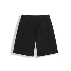 Men's Solid Straight-Leg Shorts