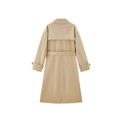 Women's Double-Breasted Trench Coat