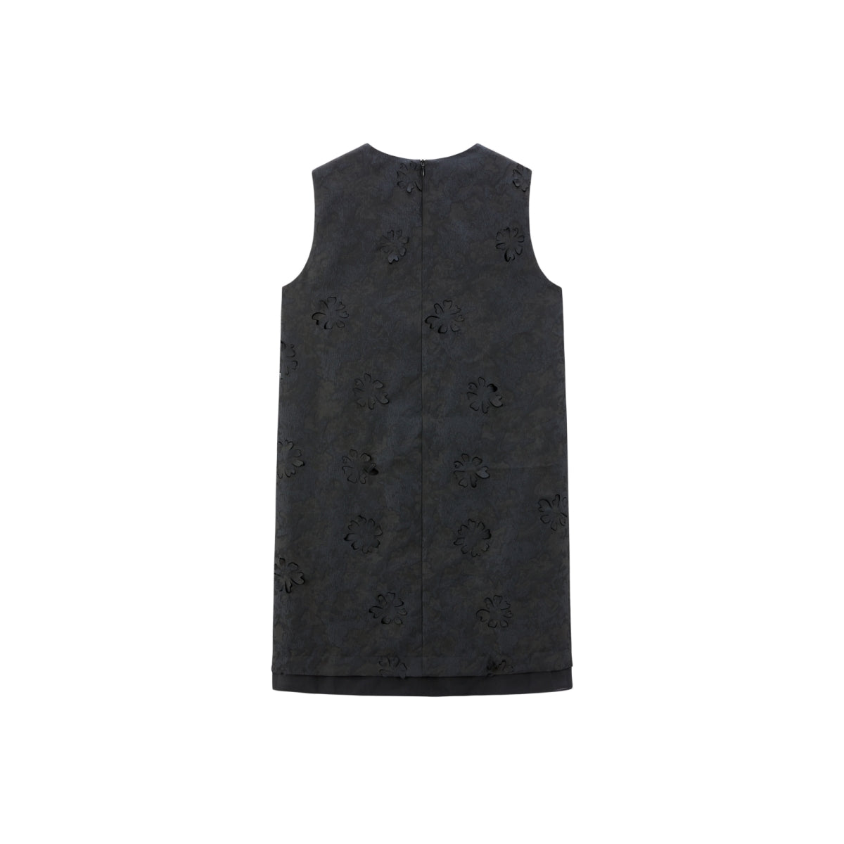 Women's Laser-Cut Floral Textured Dress