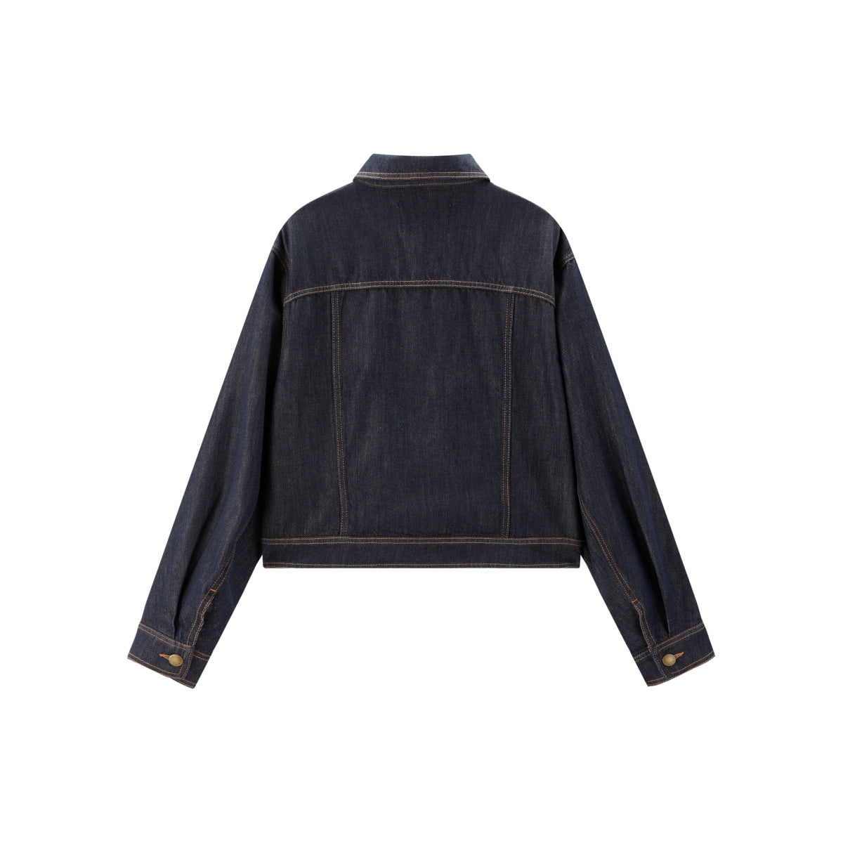 Women's Lyocell Cropped Denim Jacket