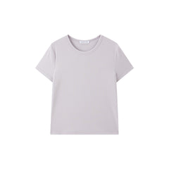 Women's Slim-Fit Antibacterial U-Neck T-Shirt