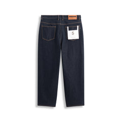 Men's Vintage Denim with Contrast Topstitching