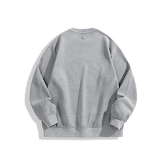 Men's Letter Appliqu¨¦ Pullover Sweatshirt