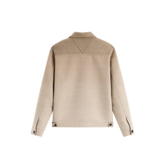 Men's Gradient Sheep Wool Jacket