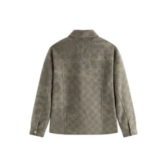 Men's Double-Sided Jacquard Wool Jacket
