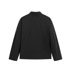 Men's Outdoor Stand-Collar Contrast-Zip Jacket