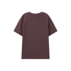 Women's Raised Letter Embroidery T-Shirt