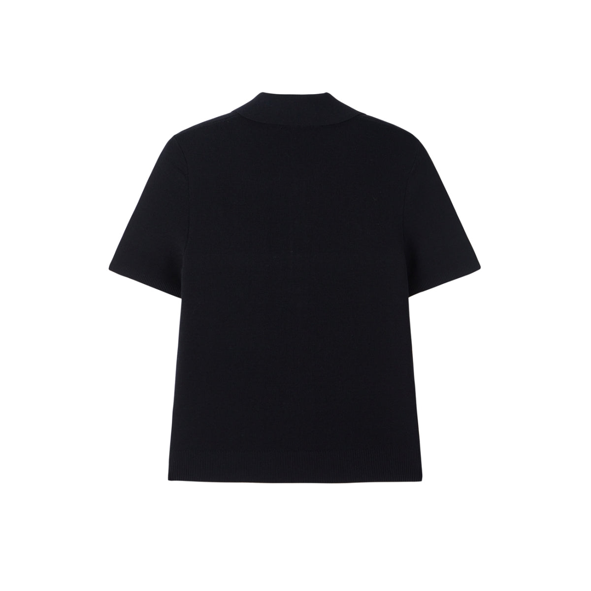 Women's Antibacterial Polo-Style Knit Top