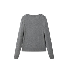 Women's Short V-Neck Embroidered Cardigan