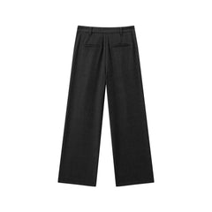 Women's High-Waist Wide-Leg Suit Pants