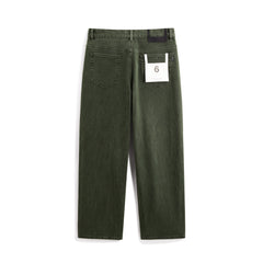 Men's Wide-Leg Colored Denim Pants