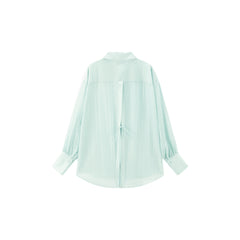 Women's Mint Mambo Oversized Shirt