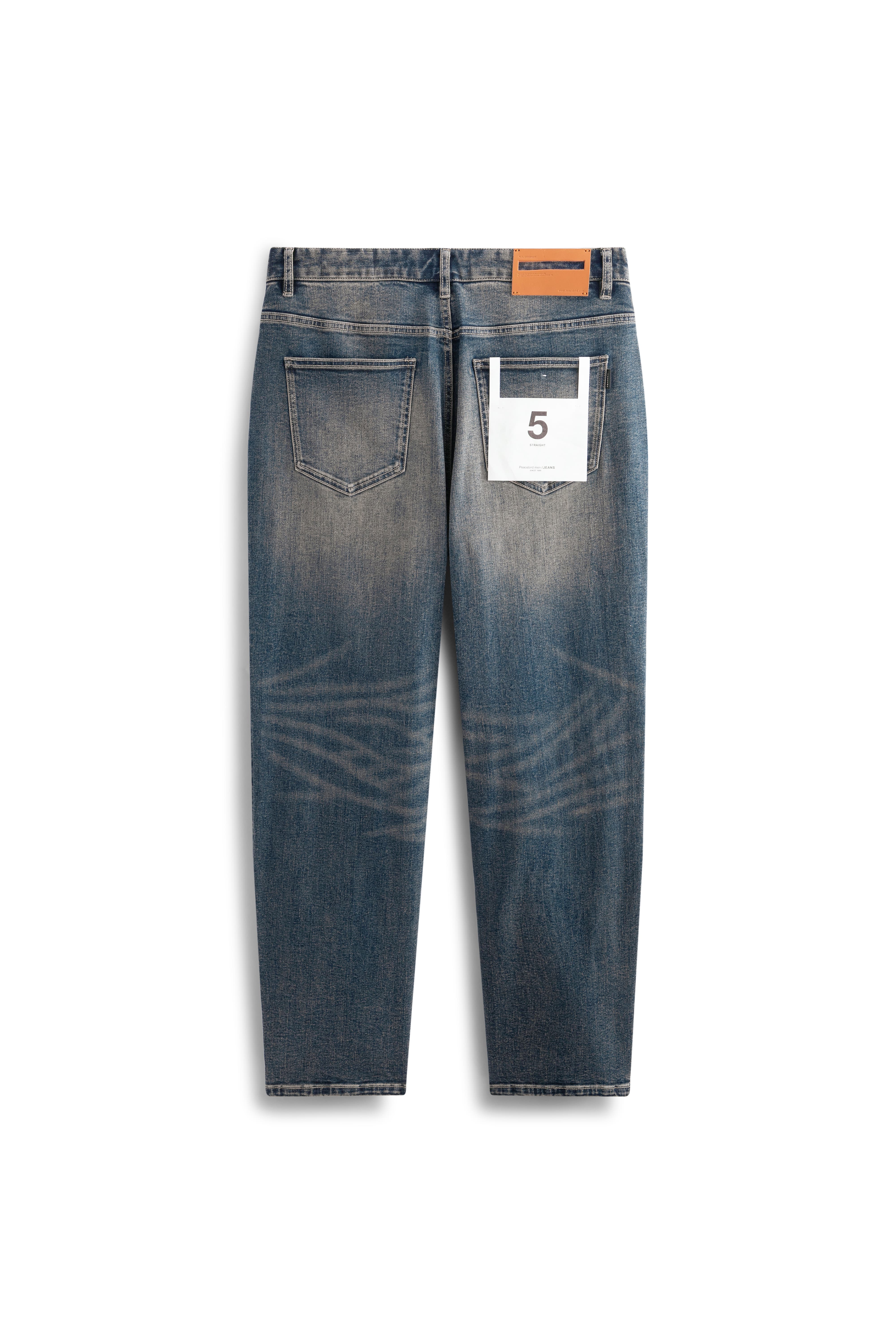 Men's Ombre Washed Straight Jeans