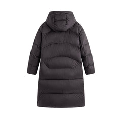 Men's Long Hooded Ultra-Warm Down Coat