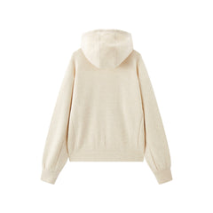 Women's Structured Air-Cotton Hooded Jacket