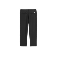 Men's Black Tapered Pants