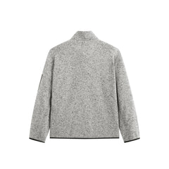 Men's Fleece-Lined Stand-Collar Jacket