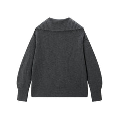 Women's Goatskin-Blend Knit Cardigan