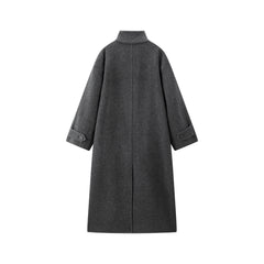 Women's Yak-Wool Blend Long Coat