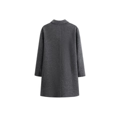 Men's  Split Pocket Wool Coat