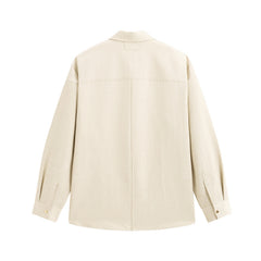 Men's Tonal Textured Jacquard Shirt