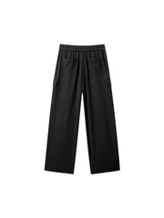 Women's High-Waist Straight-Leg Drawstring Pants