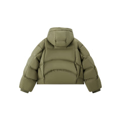 Women's Warm Waterproof Short Puffer Jacket