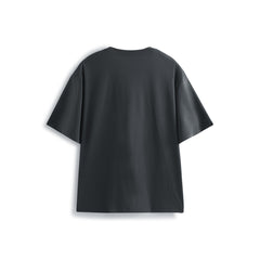 Men's Solid T-Shirt with Embroidered Pocket