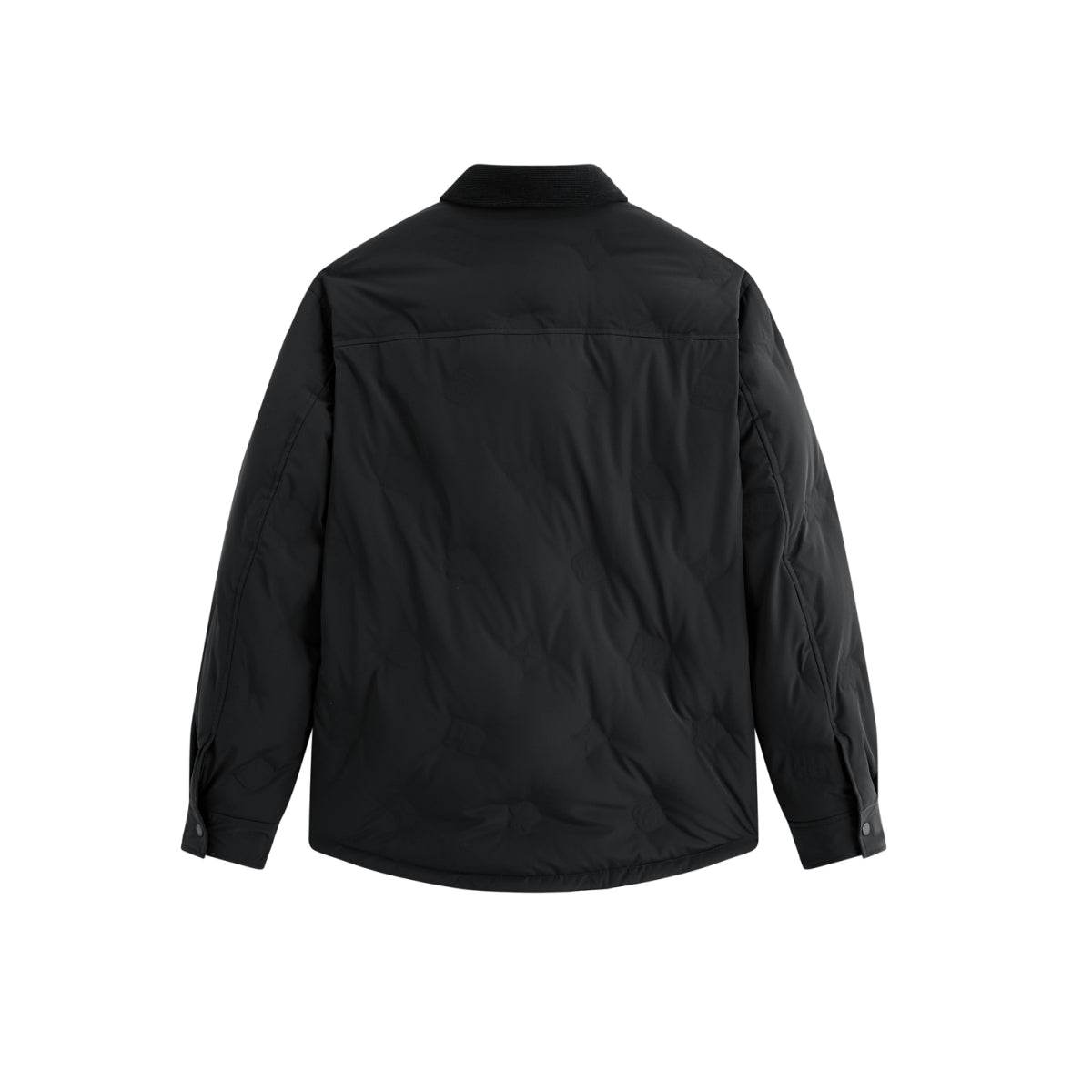 Men's Black Lightweight Down Shirt Jacket