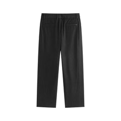 Men's Textured Straight-Leg Casual Pants