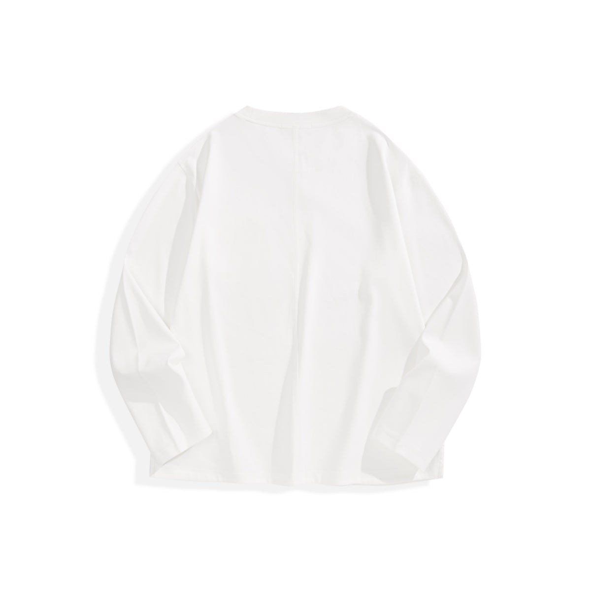 Men's Basic Cotton Long-Sleeve T-Shirt