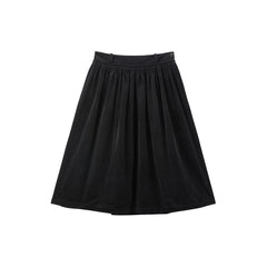 Women's Corduroy Flared Maxi Skirt