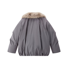 Women's Thermal Down Parka with Fur Collar
