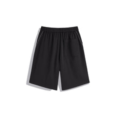 Men's Elastic-Waist Knit Shorts