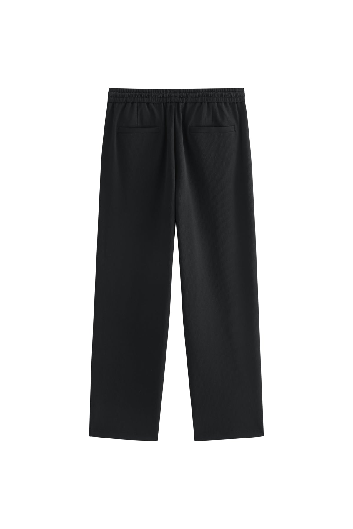Men's Straight-Leg Textured Sweatpants