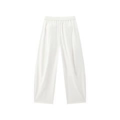 Women's High-Waist Solid Oversized Banana Pants