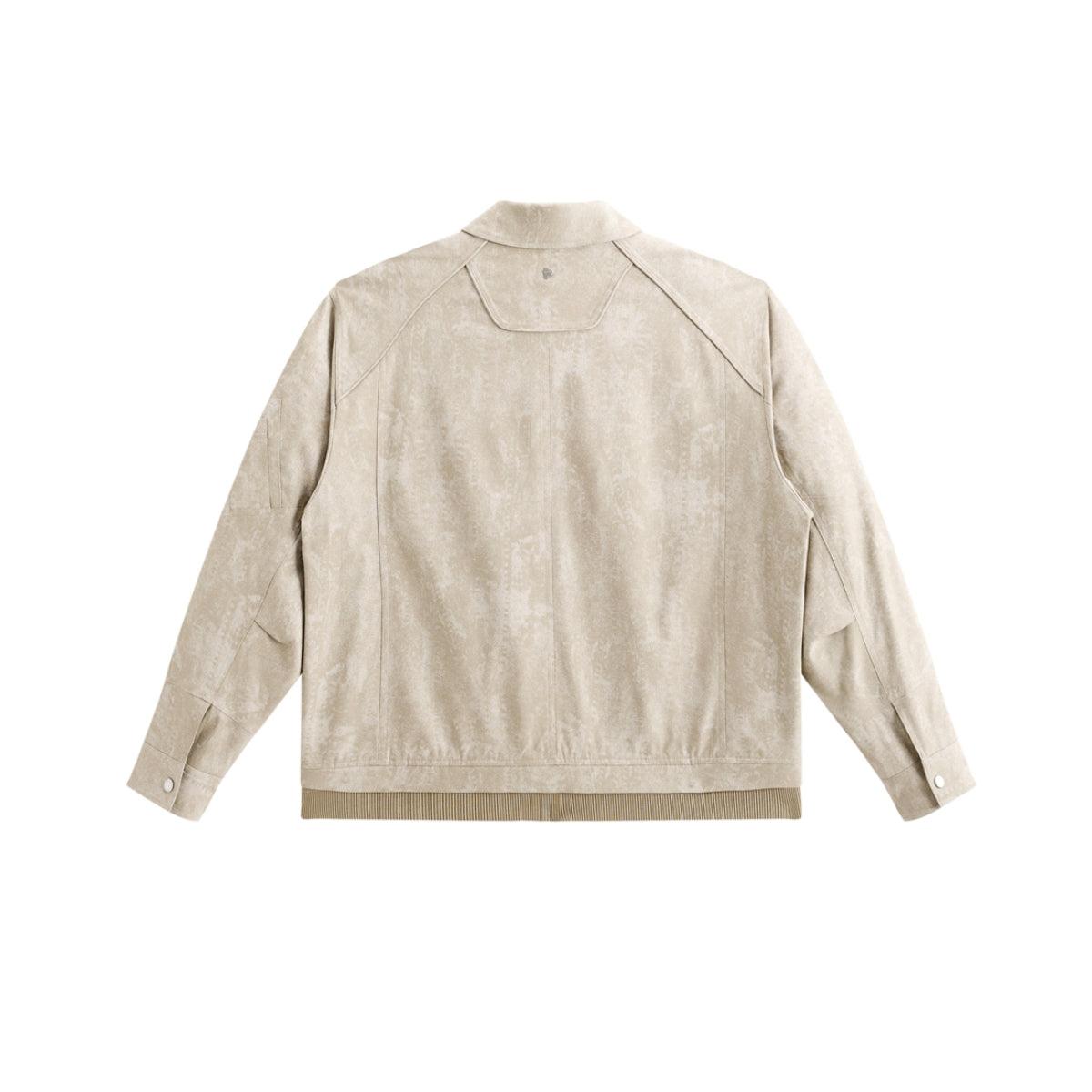 Men's Tie-Dye Oversized Collar Jacket