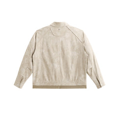 Men's Tie-Dye Oversized Collar Jacket